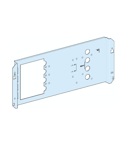 Rozdzielnice Prisma, płyta montażowa pozioma na stałe napęd silnika do Compact NS250, 03032 Schneider Electric