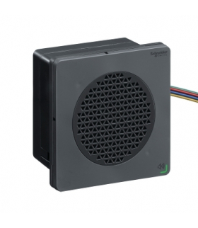 Harmony XVS Edytowalne alarmy głosowe czarny montaż na szynie DIN 96 mm NPN 12...24V DC, XVSV9BBN Schneider Electric