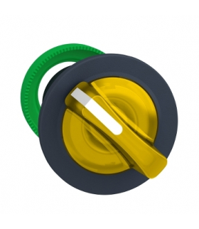 Harmony XB5 Napęd przełącznika piórkowego podświetlanego żółty 2P, ZB5FK1283 Schneider Electric