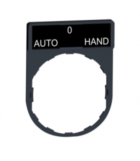 Harmony XB4 Ramka 30X40mm do mocowania etykiet o wymiarach 8X27mm "AUTO O HAND", ZBY2385 Schneider Electric