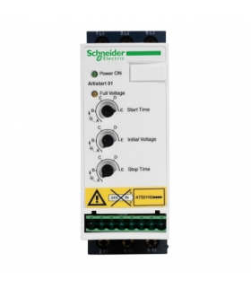 Układ łagodnego rozruchu ATS01 3 fazowe 460/480VAC 50/60Hz 2.2kW 6A IP20, ATS01N206RT Schneider Electric