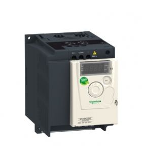 Przemiennik częstotliwości ATV12 3 fazowe 200/240VAC 50/60Hz 2.2kW 10A IP20, ATV12HU22M3 Schneider Electric