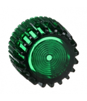 Harmony 9001K Kolorowa nasadka dla przysicków podświetlanych, 30 mm, zielona, typ K, KX, Sk, 9001G7 Schneider Electric