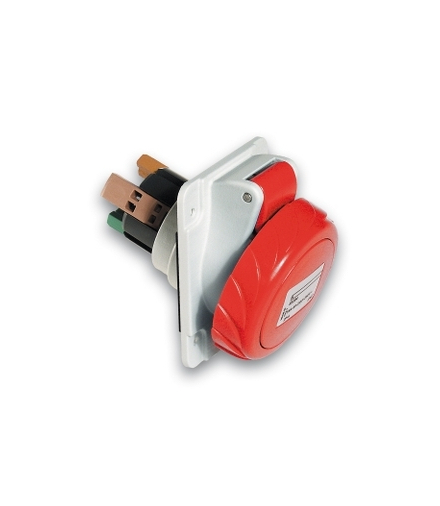 Gniazdo Pratika 32A 3P-N-E 380-415V IP67 50-60Hz, PKY32F735 Schneider Electric
