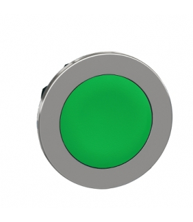 Płaski Zielony Caps Przycisk Głow. Pp, ZB4FH03 Schneider Electric