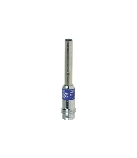OsiSense XS Czujnik indukcyjny Ø6.5 z wyjściem PNP 1NO, 12/24V DC, konektor M12, XS106B3PAM12 Schneider Electric