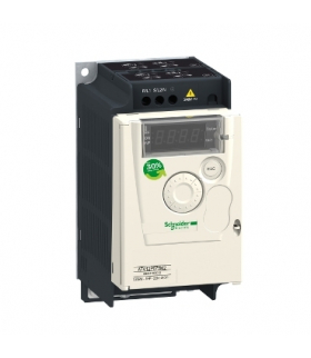 Przemiennik częstotliwości ATV12 1 fazowe 200/240VAC 50/60Hz 0.75kW 4.2A IP20, ATV12P075M2 Schneider Electric