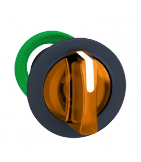 Harmony XB5 Napęd przełącznika piórkowego podświetlanego pomarańczowy 3P, ZB5FK1553 Schneider Electric