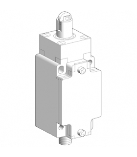 OsiSense XC Łącznik krańcowy z rolką stalową 1NC+1NO konektor M12, XCKJ167D Schneider Electric