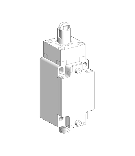 OsiSense XC Łącznik krańcowy z rolką stalową 1NC+1NO konektor M12, XCKJ167D Schneider Electric