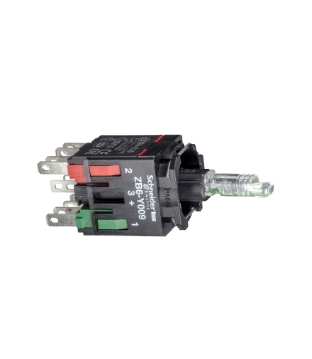 Harmony XB6 Zestaw świetlny LED, 1NO+1NC, 12/24V, ZB6ZB55B Schneider Electric