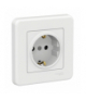 Leona Gniazdo 2P+PE schuko, biały Schneider LNA2900121