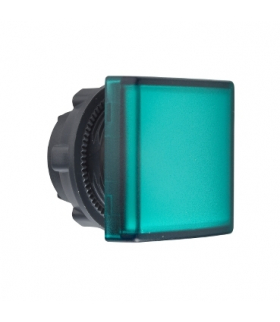 Harmony XB5 Głowka lampki sygnalizacyjnej Ø22 zielona LED kwadratowa plastikowa, ZB5CV033 Schneider Electric