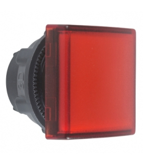 Harmony XB5 Głowka lampki sygnalizacyjnej Ø22 czerwona LED kwadratowa plastikowa, ZB5CV043 Schneider Electric