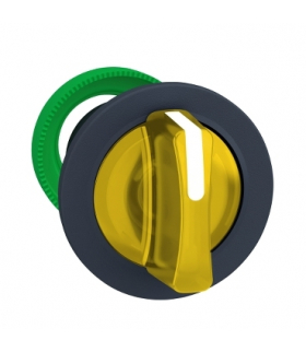 Harmony XB5 Napęd przełącznika piórkowego podświetlanego żółty 3P, ZB5FK1583 Schneider Electric