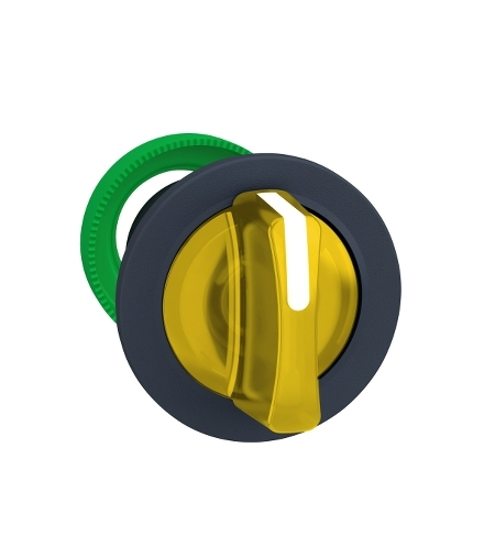 Harmony XB5 Napęd przełącznika piórkowego podświetlanego żółty 3P, ZB5FK1583 Schneider Electric