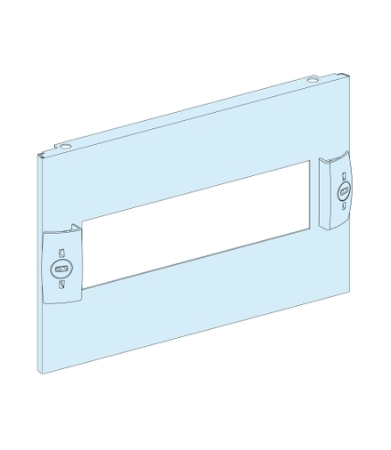 Rozdzielnice Prisma, płyta czołowa do aparatów modułowych 150mm przedział 400mm, 03213 Schneider Electric