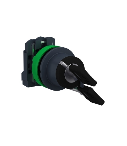 Płaski Przeł.Piórk Klucz 2Poz L/R 1No, XB5FG41 Schneider Electric