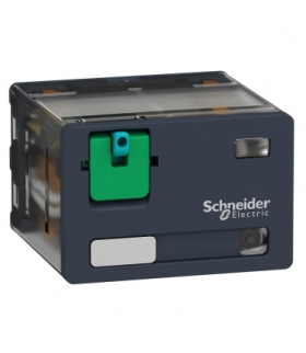 Zelio Relay Przekaźnik mocy wtykowy 15A, styk 4C/O, LED, 24VDC, RPM42BD Schneider Electric