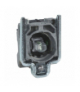 Harmony XB4 Korpus przycisku LED 24V żółty metalowy, styk 1 NO, ZB4BW0B51 Schneider Electric