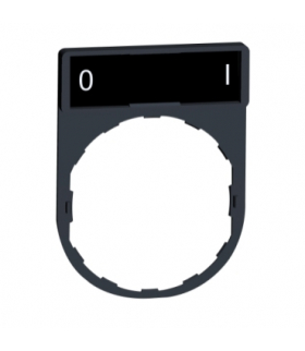 Harmony XB4 Ramka 30X40mm do mocowania etykiet o wymiarach 8X27mm "O/I", ZBY2178 Schneider Electric