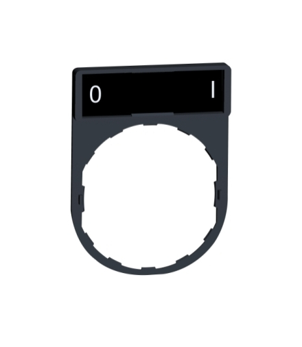 Harmony XB4 Ramka 30X40mm do mocowania etykiet o wymiarach 8X27mm "O/I", ZBY2178 Schneider Electric