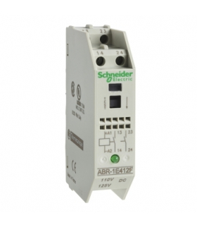 Zelio Interface Moduł interfejsu wejściowego 17.5 mm elektromechaniczny 230/240 V AC 2 NO, ABR1E411M Schneider Electric