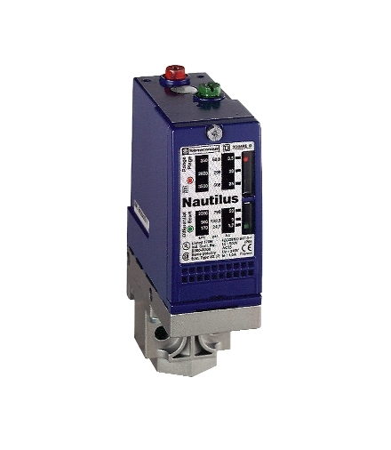 OsiSense XM Elektromechaniczny czujnik ciśnieniowy XMLB 35 bar regulacja między dwoma progami 1 C/O, XMLB035A2S12 Schneider Elec