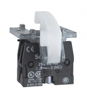 Harmony XAC Blok styków do montażu na podstawie z samoczynnym powrotem NC+NC, XACS104 Schneider Electric