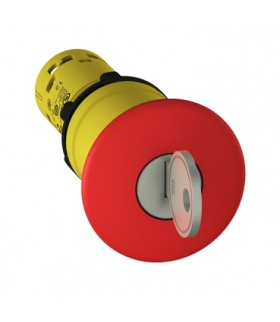 Harmony XB7 Przycisk grzybkowy czerwony, XB7NS9445 Schneider Electric