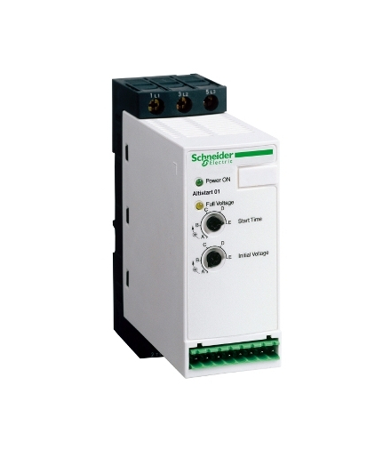 Układ łagodnego rozruchu ATS01 3 fazowe 110/480VAC 50/60Hz 9kW 25A IP20, ATS01N125FT Schneider Electric