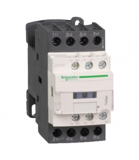 Stycznik mocy TeSys D AC1 40A 4P 1NO 1NC cewka 230VAC zaciski skrzynkowe, LC1DT40P7 Schneider Electric