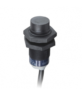 OsiSense XS Czujnik indukcyjny XS4 M18 L40.6mm PBT Sn8mm 12..24VDC kabel 10m, XS4P18AB120L2 Schneider Electric