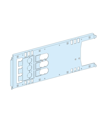 Rozdzielnice Prisma, płyta montażowa Prisma P do mocowanego poziomo aparatu NSX630 3P, 03453 Schneider Electric