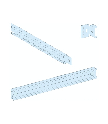 Rozdzielnice Prisma, regulowana szyna do aparatu modułowego 400mm, 03404 Schneider Electric