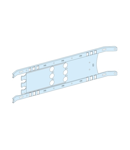 Rozdzielnice Prisma, płyta montażowa Prisma P do montażu poziomo na stałe NSX250 z dźwignią 3P, 03411 Schneider Electric