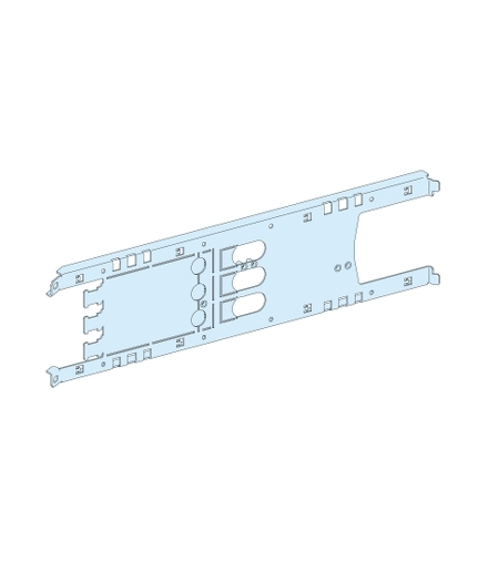 Rozdzielnice Prisma, płyta montażowa Prisma P montaż poziomo na stałe_wtykowo NSX100_250 dźwignia 3P, 03413 Schneider Electric