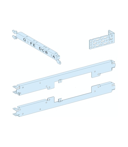 Rozdzielnice Prisma, płyta montażowa Prisma P przełączania zasilania NSX250 z mechanizmem silnikowym, 03417 Schneider Electric