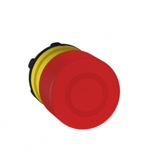 Harmony XB5 Głowka przycisku grzybkowego z mechanizmem zatrzaskowym Ø40 czerwona plastikowa, ZB5AT844 Schneider Electric
