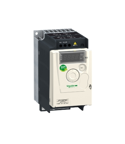 Przemiennik częstotliwości ATV12 1 fazowe 200/240VAC 50/60Hz 0.75kW 4.2A IP20, ATV12H075M2 Schneider Electric