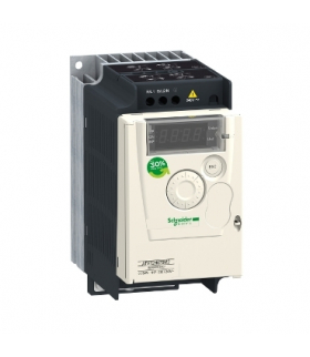 Przemiennik częstotliwości ATV12 3 fazowe 200/240VAC 50/60Hz 0.75kW 4.2A IP20, ATV12H075M3 Schneider Electric