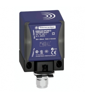 OsiSense XS Czujnik indukcyjny XS8 40x40x70 PBT Sn40 mm 12..48VDC M12, XS8C2A4DAM12 Schneider Electric