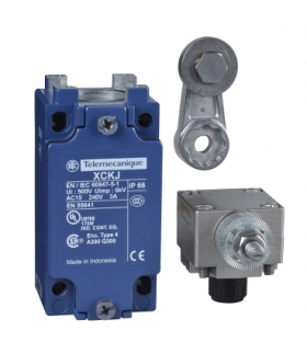 OsiSense XC Łącznik krańcowy z dźwignią rolkową 1NC+1NO przepust 1/2" NPT, XCKJ10513H7 Schneider Electric