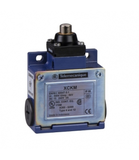 OsiSense XC Łącznik krańcowy trzpień z końcówką metalową 1NC+1NO, dławik Pg 11, XCKM510 Schneider Electric