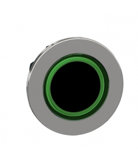 Płaski Zielony Cap Przycisk Głow.Podś, ZB4FW933 Schneider Electric