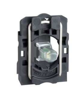 Harmony XB5 Korpus przycisku zielony LED 230/240V, ZB5AVM3 Schneider Electric