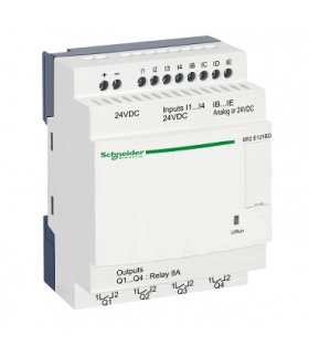 Przekaźnik kompaktowy Zelio Logic 24VDC, SR2E121BD Schneider Electric