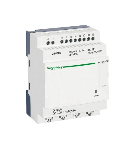 Przekaźnik kompaktowy Zelio Logic 24VDC, SR2E121BD Schneider Electric