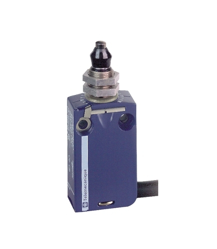 OsiSense XC Łącznik krańcowy, XCMD M16 z osłoną elastamerową 1NC+1NO jednopozycyjny 2 m, XCMD21G1L2 Schneider Electric