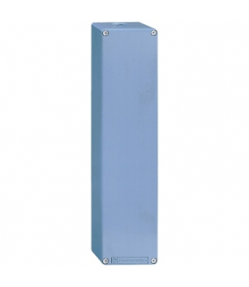 Harmony XAPS Pusta kaseta sterująca bez otworów niebieska 85x310mm aluminiowa, XAPM54 Schneider Electric